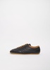 Leather Trainer — Dark Brown