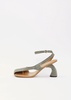 Suede Cutout Heel