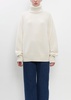 Cashmere n°20 Oversize Xtra Sweater — Chalk