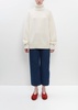 Cashmere n°20 Oversize Xtra Sweater — Chalk