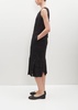 Pleated Hem Check Dress