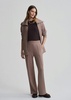 The Wide Leg Pant 30" - Portabella