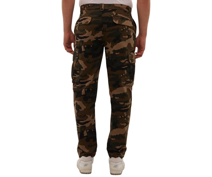 Sergei Regular Fit Twill Cargo Pants