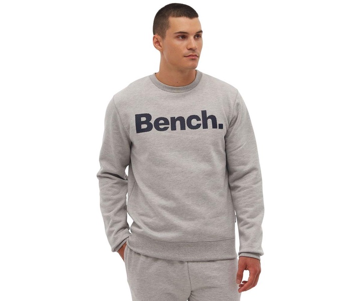 Men's Tipster Perforated Logo Crew Neck Sweatshirt