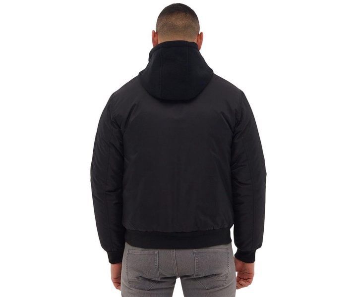 Men's Bomper Fleece Hood Bomber Jacket