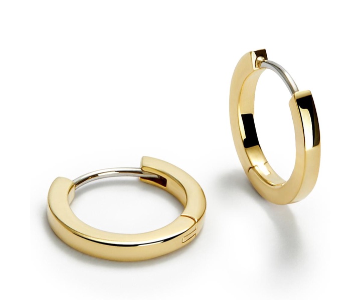 Gold Huggie Hoop Earrings - Huggie Hoops