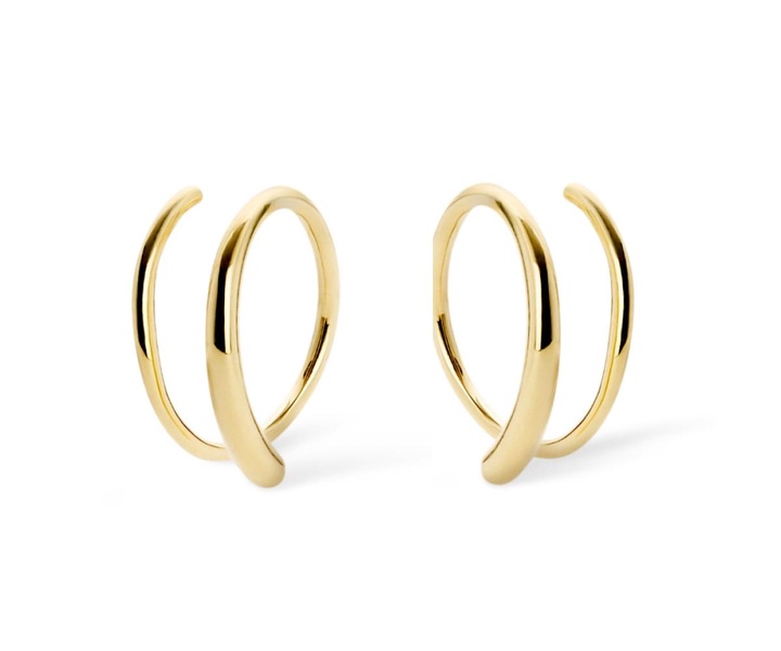 Double Hoop Earrings - Harley