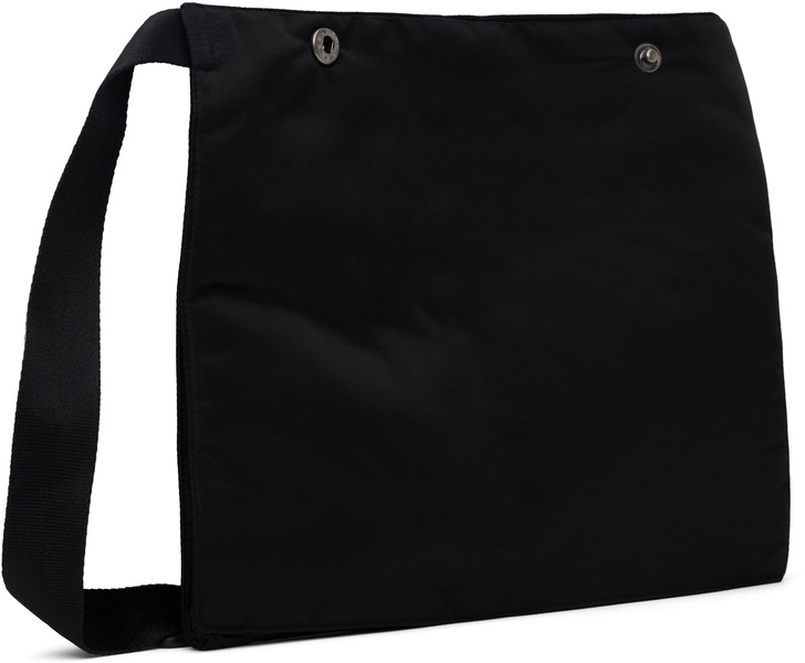 Black 3Way Pocket Messenger Bag