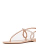 Almost Bare Crystal Jelly sandals