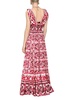 Majolica cotton poplin maxi dress