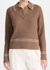 monti polo shirt in camel