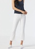 anika cropped flare jeans in off-white la vintage