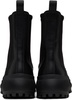 Black Leather Chelsea Boots