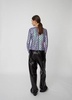 Sequins Blouse - Seductive Purple