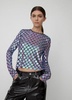 Sequins Blouse - Seductive Purple