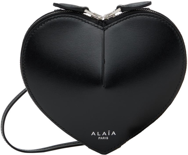 Black Mini 'The Heart' Coin Pouch