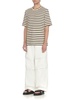 Jil Sander Plus Striped Cotton T Shirt