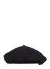 Marine Serre Moon Logo Embroidered Beret Hat