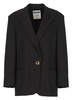 Moschino Single Breasted Tailored Blazer