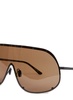 Rick Owens Shield Frame Sunglasses