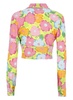 Chiara Ferragni Floral Print Cropped Shirt