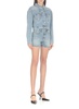 Moschino Jeans Button-Up Cropped Denim Jacket