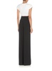 Elisabetta Franchi Logo Patch Wide-Leg Trousers