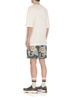 Erl Hibiscus-Printed Mid-Waist Bermuda Shorts