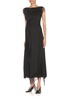 Lanvin Fringed Sleeveless Midi Dress