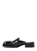 Raf Simons Brogue Square-Toe Mules