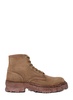 Maison Mihara Yasuhiro Zip Detailed Lace-Up Boots