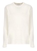 Jil Sander Logo Embroidered Long-Sleeved T-Shirt