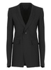 Rick Owens Extreme Single-Breasted Tailored Blazer