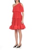 Lanvin Ruffled Asymmetric One-Shoulder Dress