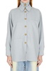 Rejina Pyo Jodie Funnel-Neck Buttoned Shirt