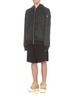 Rick Owens DRKSHDW Zip-Up Hooded Jacket