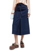 Rejina Pyo Boon Bow-Detailed Denim Midi Skirt