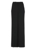 Elisabetta Franchi Logo Patch Wide-Leg Trousers