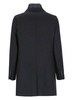 Herno Buttoned High Neck Long-Sleeved Coat