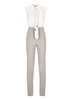 Elisabetta Franchi Tie-Detail Sleeveless Jumpsuit