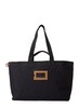 Acne Studios Logo Embossed Tote Bag