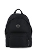 Philipp Plein Logo Plaque Zipped Backpack