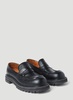 Marni Men Pierced Leather Loafers