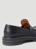 Marni Men Pierced Leather Loafers