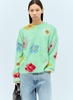 Acne Studios Women Printed Fluffy Sweater