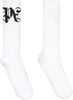 Palm Angels Logo Intarsia-Knit Socks