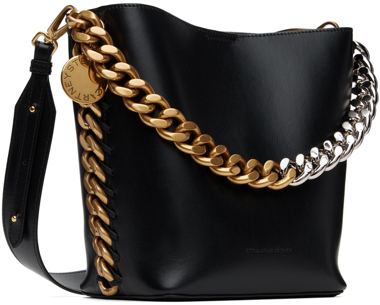 Black Frayme Bucket Bag