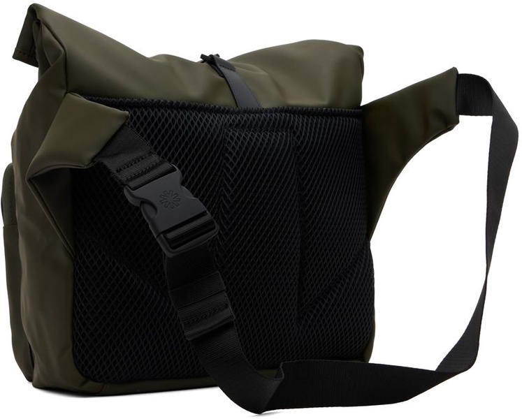 Khaki Rolltop Commuter Bag