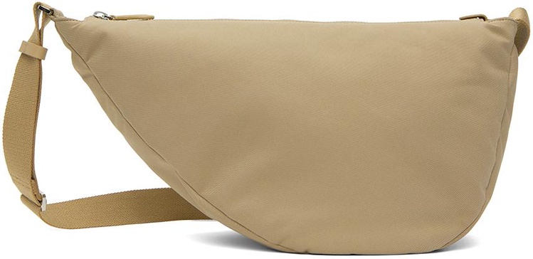 Beige Slouchy Banana Bag