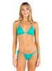 Hurley Women's Standard Solid Itsy Bitsy Bikini Top